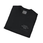 If it is not measured, it is a rumor.,,   White Classic T-Shirt